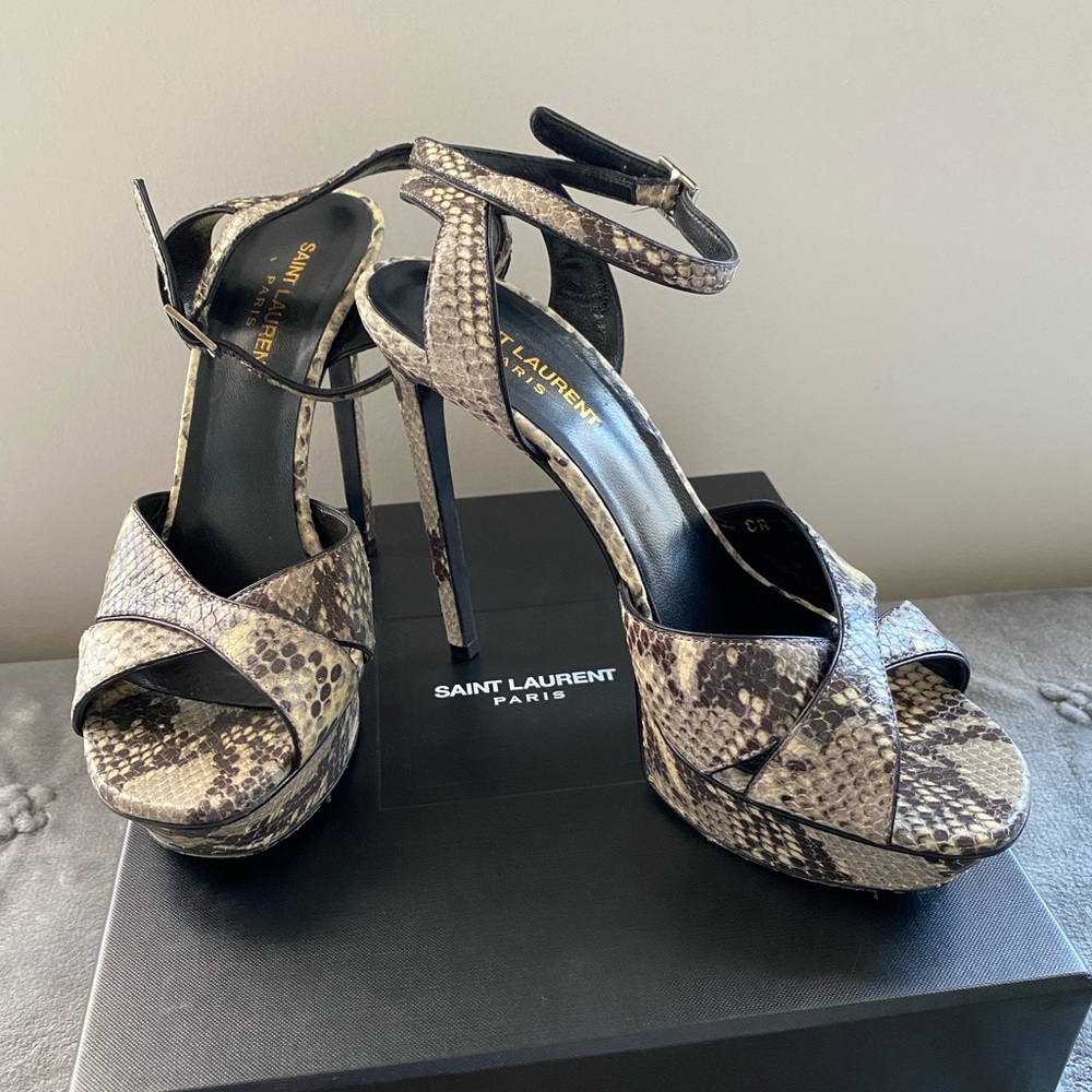 Saint Laurent platform sandal